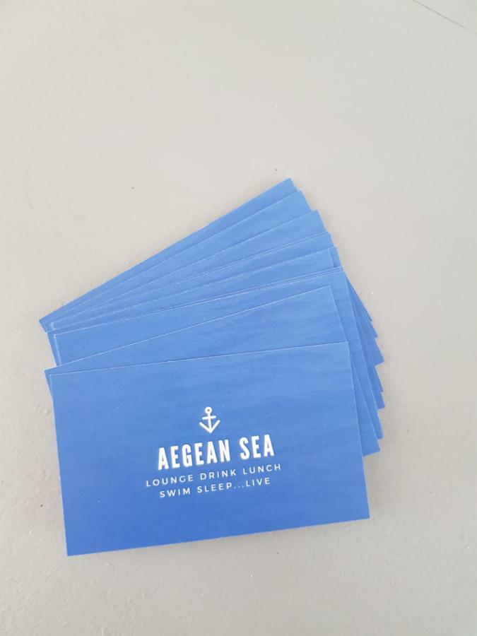 Aegean Sea Apartment Lefkos  Екстериор снимка
